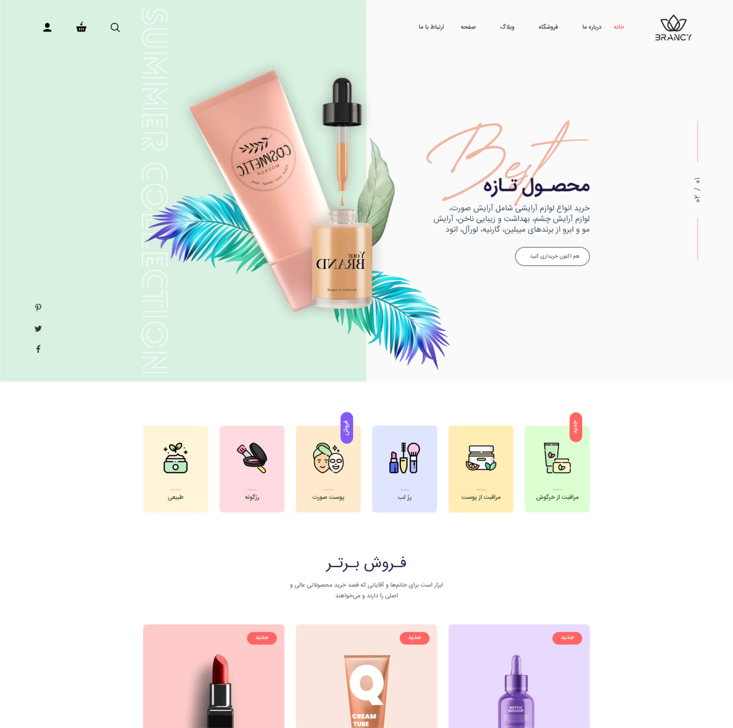 Brancy Care HTML template